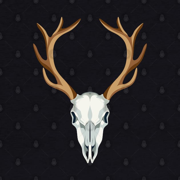 Deer's skull by AtelierNab